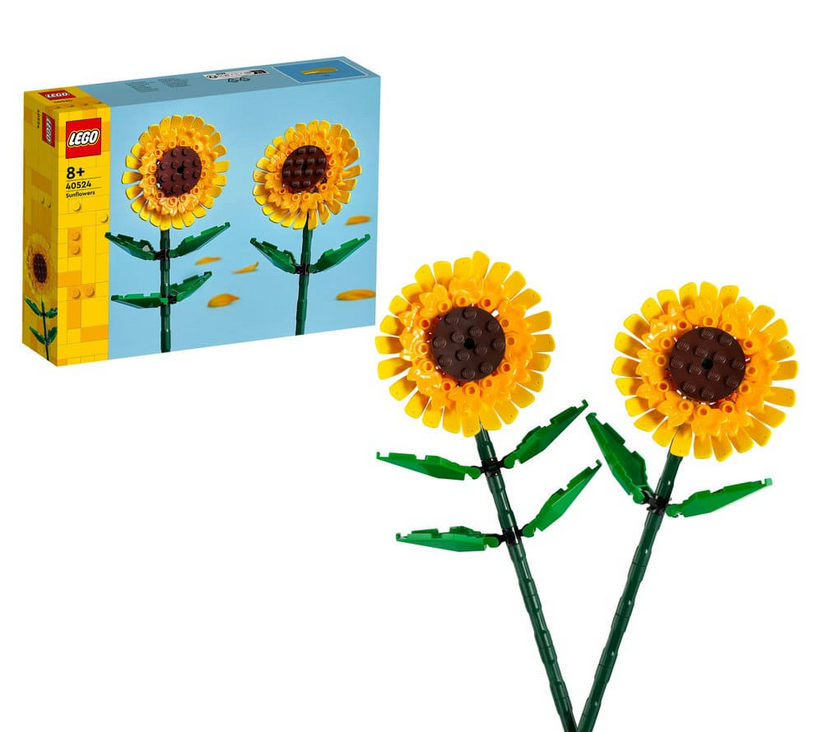 LEGO Icons Sunflowers Flowers Set 40524 Valentines Day