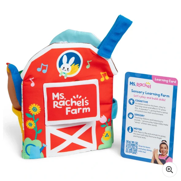 Ms. Rachel Sensory Learning Farm Set