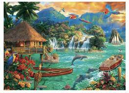 Trefl 3000 Piece Jigsaw Puzzle  Island Life