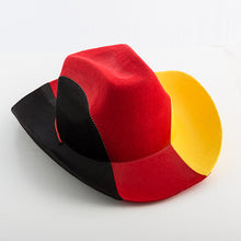 Load image into Gallery viewer, German Flag Cowboy Hat