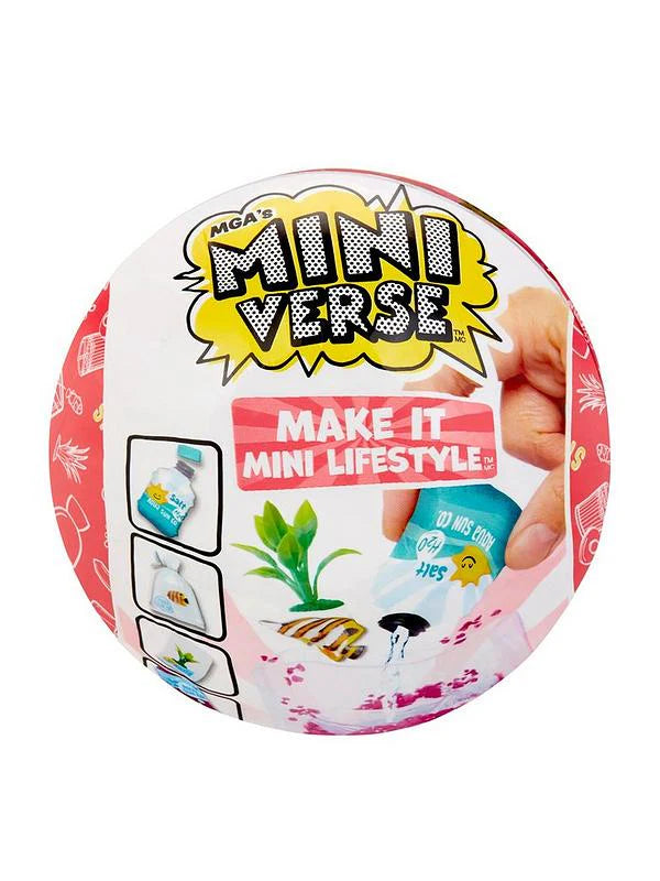 MGA's Miniverse - Make It Mini Lifestyle Capsule By Zuru Assorted styles 1 supplied