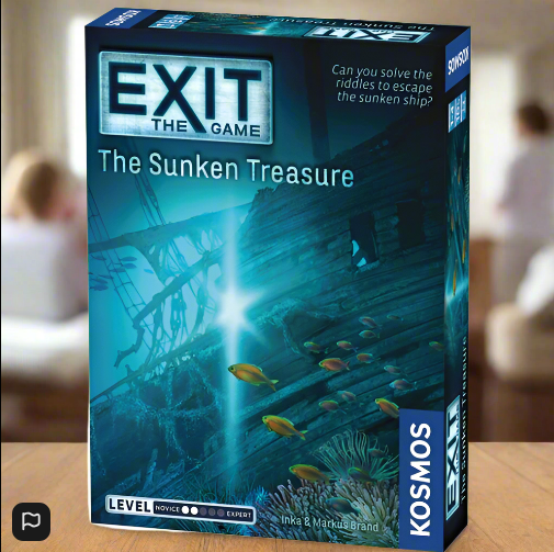 Exit: The Sunken Treasure Game The Escape Room Game You Can Play At Home