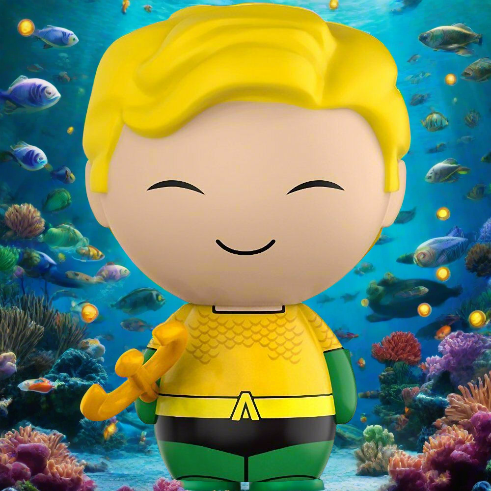 Funko Dorbz Dc Superheroes Aquaman No 411 Figure