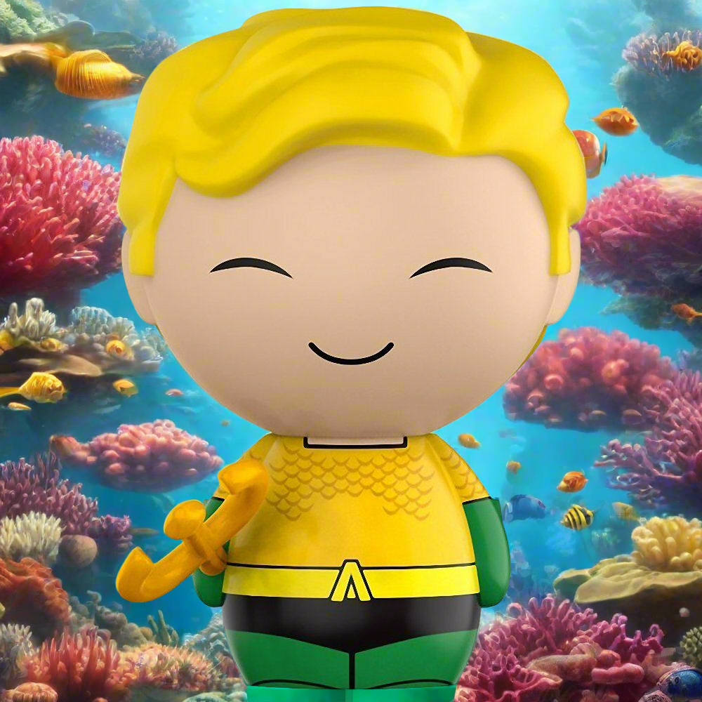 Funko Dorbz Dc Superheroes Aquaman No 411 Figure