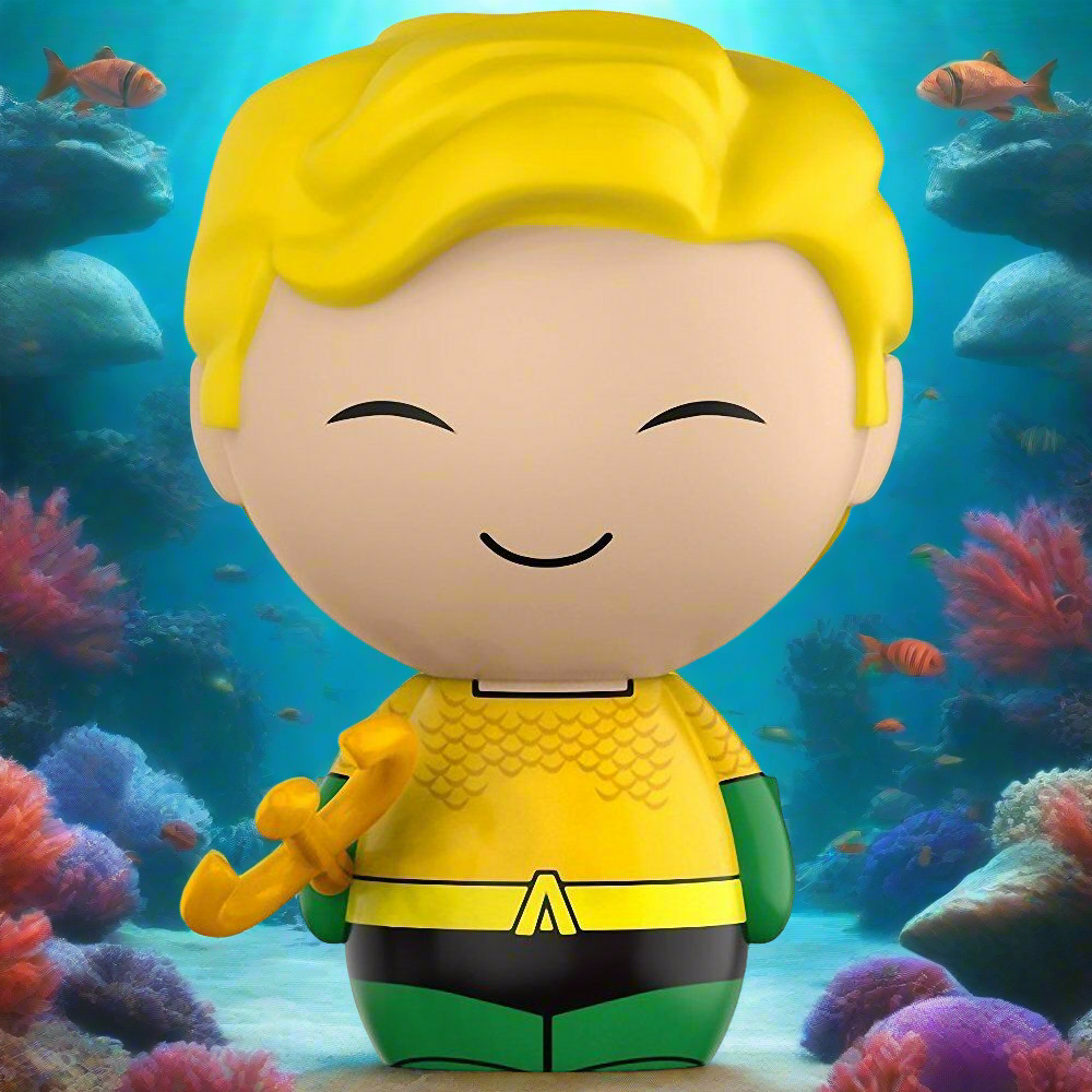 Funko Dorbz Dc Superheroes Aquaman No 411 Figure