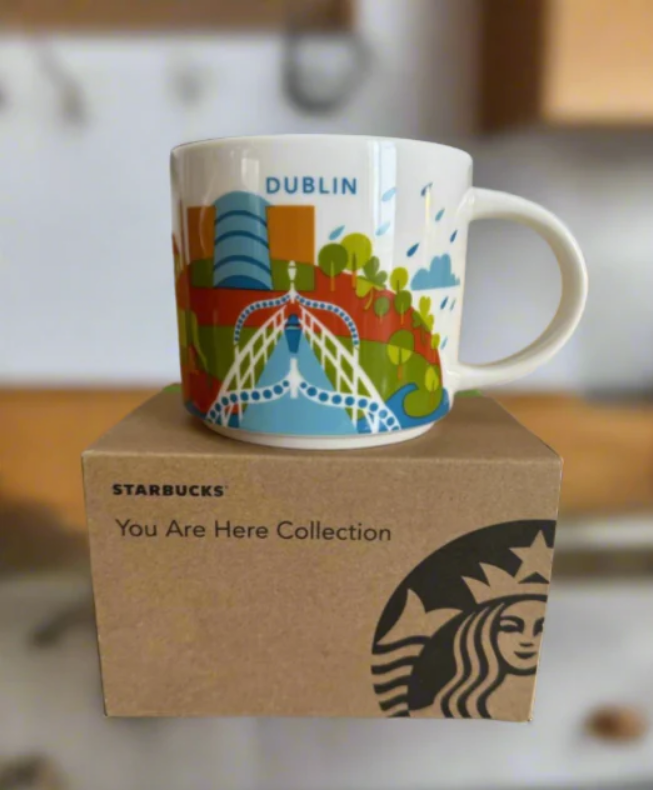 Starbucks Dublin mug, You are Here Series