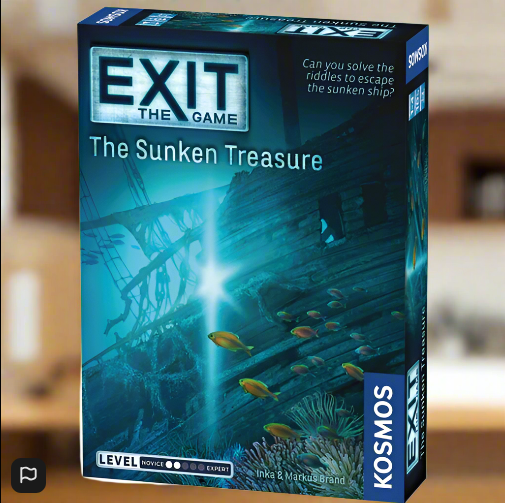 Exit: The Sunken Treasure Game The Escape Room Game You Can Play At Home