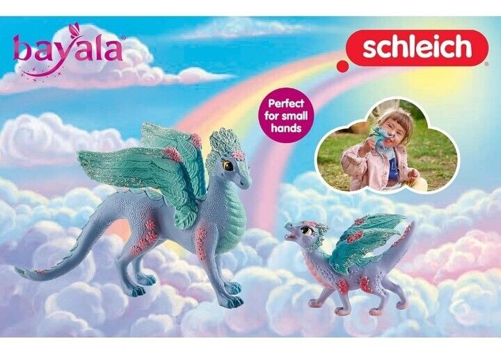 Schleich - Bayala - BayalaFlower Dragon and Baby (70592)