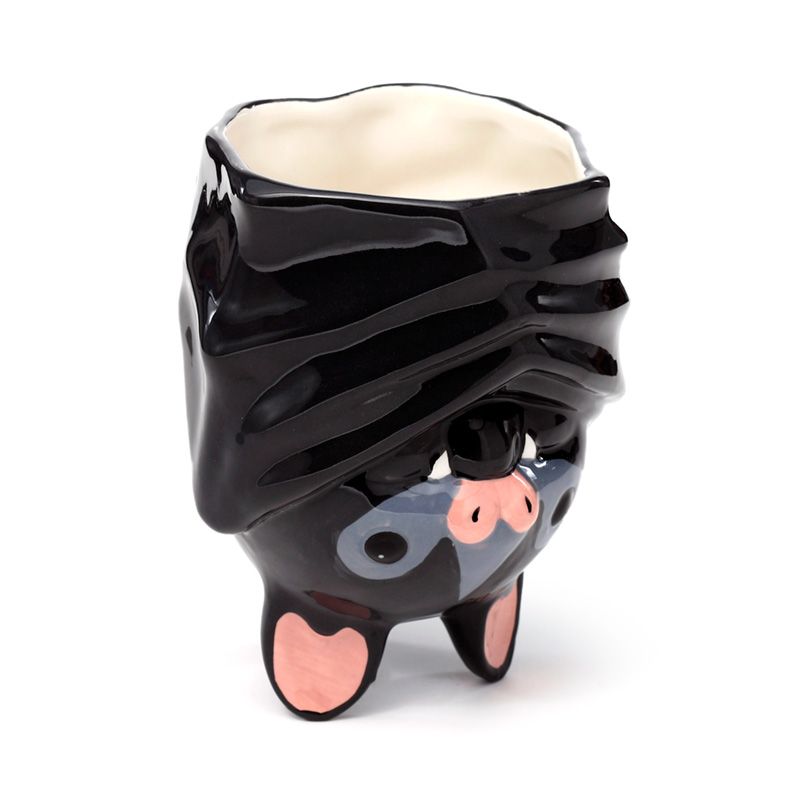 Bat Upside Down Ceramic Shaped Mug