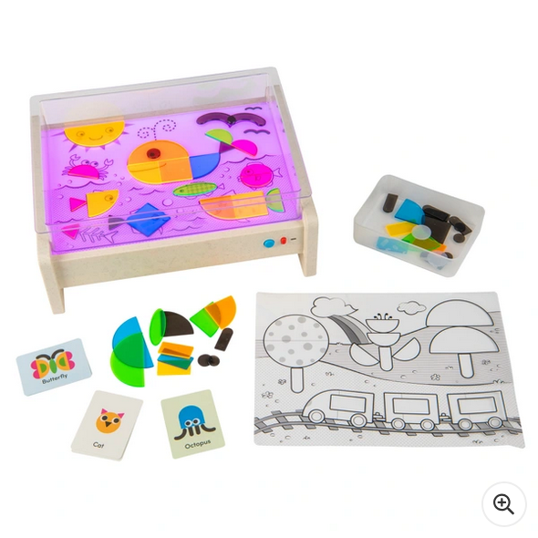 Battat Education Bright Explorer Activity Light Box Playset