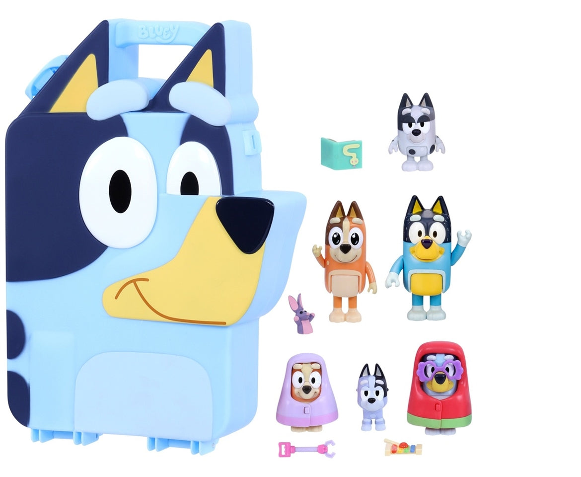 Bluey's Ultimate Play and Go Collector Case Playset