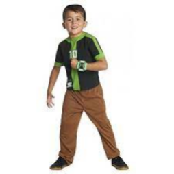 Ben 10 Omniverse Costume Small 3 To 4 Years green T