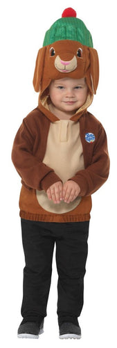 Peter Rabbit Benjamin Bunny Deluxe Boys Costume  Brown Size 4 To 6 Years