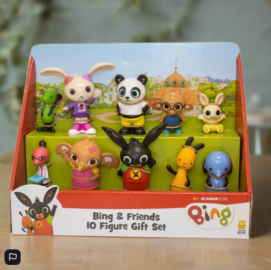 Bing and Friends 10 Piece Figurine Gift Set