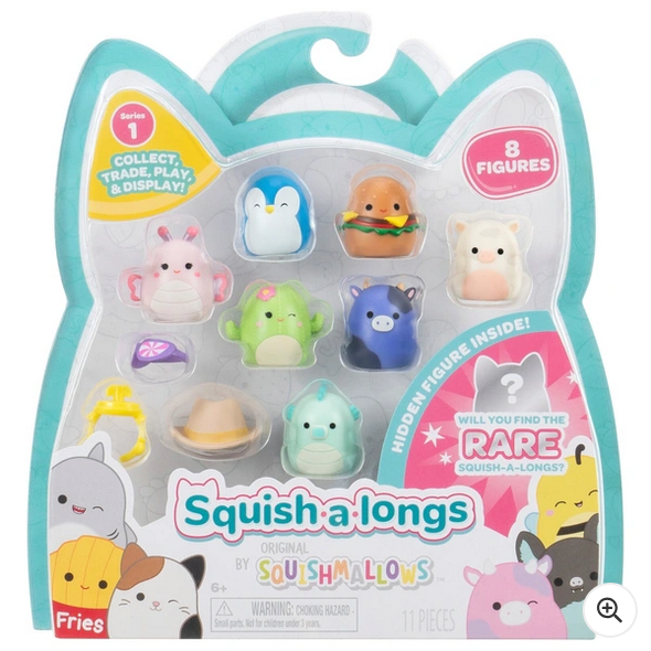 Squish-A-Longs by Original Squishmallows 8 Pack