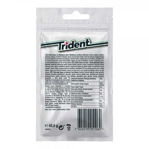 Chewing gum Trident Peppermint (30 Pieces)