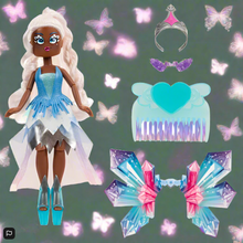 Load image into Gallery viewer, Royale High Chromae the Ice Fairy Fashion Doll