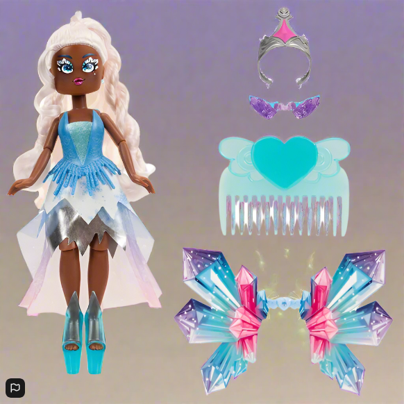 Royale High Chromae the Ice Fairy Fashion Doll