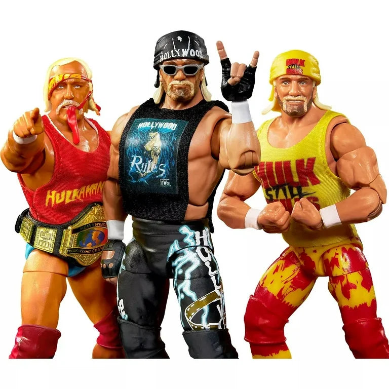 WWE Elite Hulk Hogan 40th Anniversary Action Figure 3 Pack