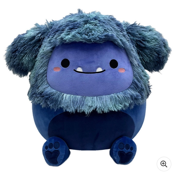 Original Squishmallows 40cm Dani the Navy Blue Bigfoot Soft Toy