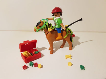 Playmobil Country 6968 Knight With Flower Pony Action Figure