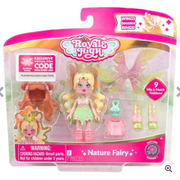 Royale High Deluxe Figure Nature Fairy Fashion Doll