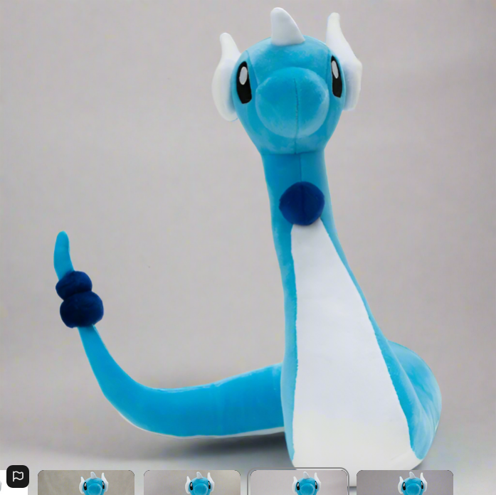 Pokémon Dragonair 30cm Plush Toy