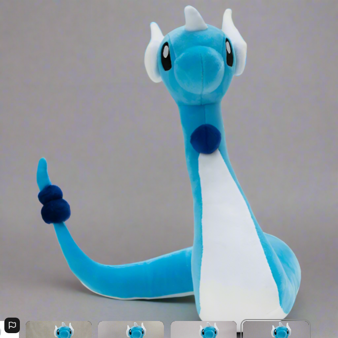 Pokémon Dragonair 30cm Plush Toy