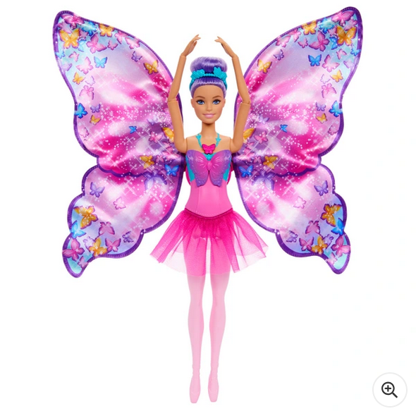 Barbie Dreamtopia Dance and Flutter Butterfly Doll