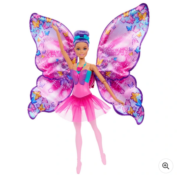 Barbie Dreamtopia Dance and Flutter Butterfly Doll