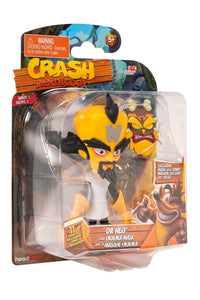 Crash Bandicoot 11cm DR NEO WITH UKA UKA MASK Collectable Figure