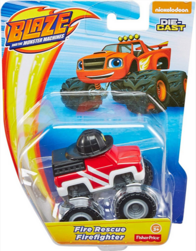 Blaze & The Monster Machines Die-cast Fire Rescue Firefighter