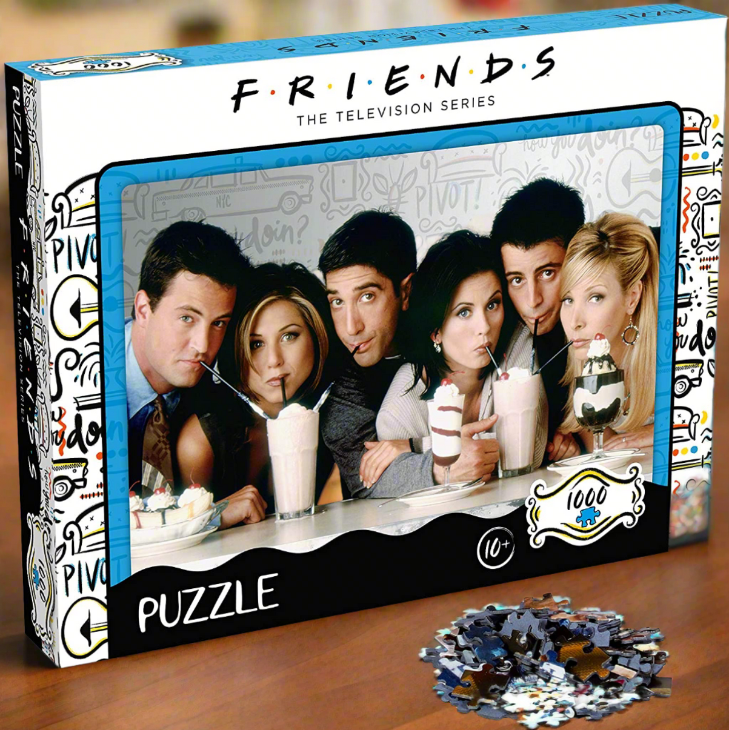 Friends Milkshake 1000 Piece Jigsaw Puzzle Game