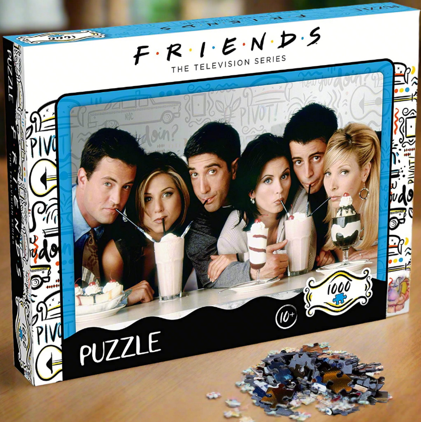 Friends Milkshake 1000 Piece Jigsaw Puzzle Game