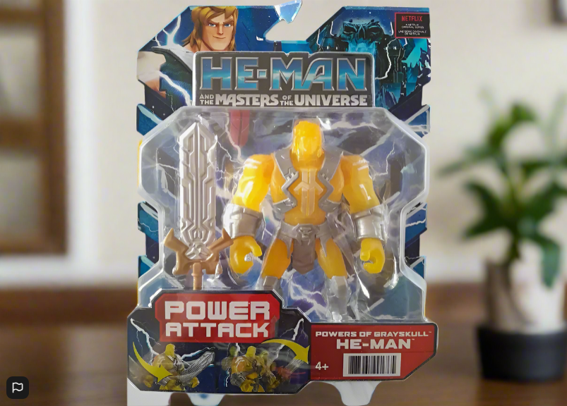 He-Man Masters Of The Universe Power Attack - Powers Of Grayskull He-Man Action Figure