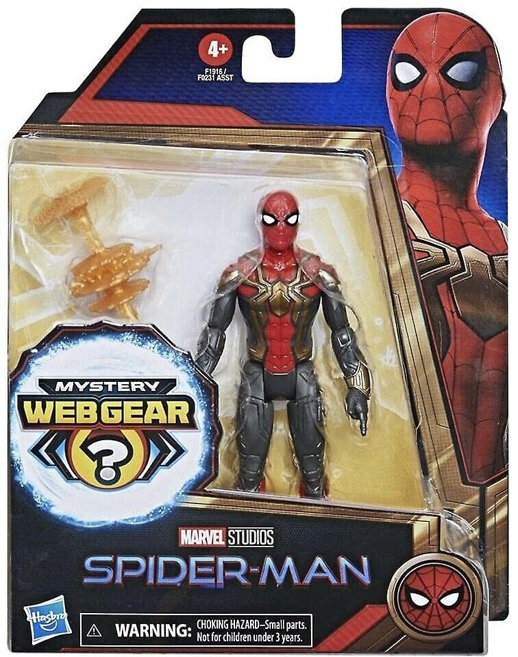 Marvel Studios SpiderMan Mystery Web Gear 15cm Action Figure 3 Different Styles