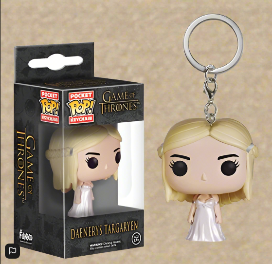 Funko Pop keychain GOT Daenerys Targaryen