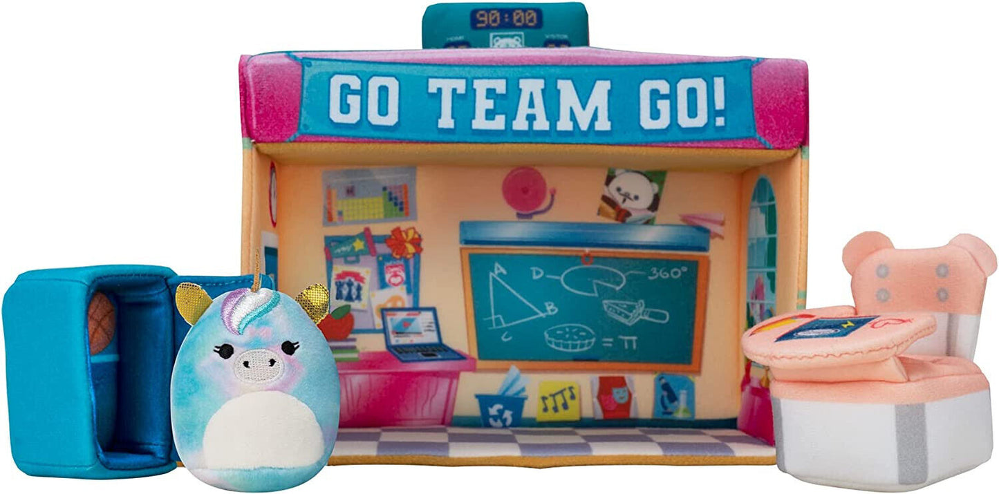 Squishville Academy Go Team Go Playset 2 Accessories 1 Plush