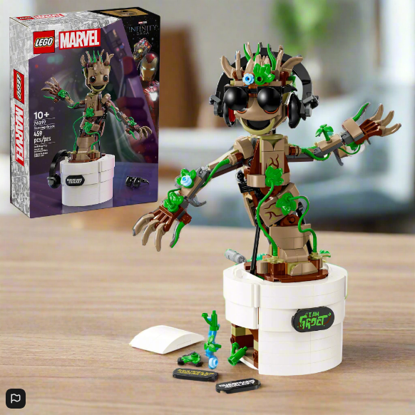 LEGO Marvel 76297 Dancing Groot Set