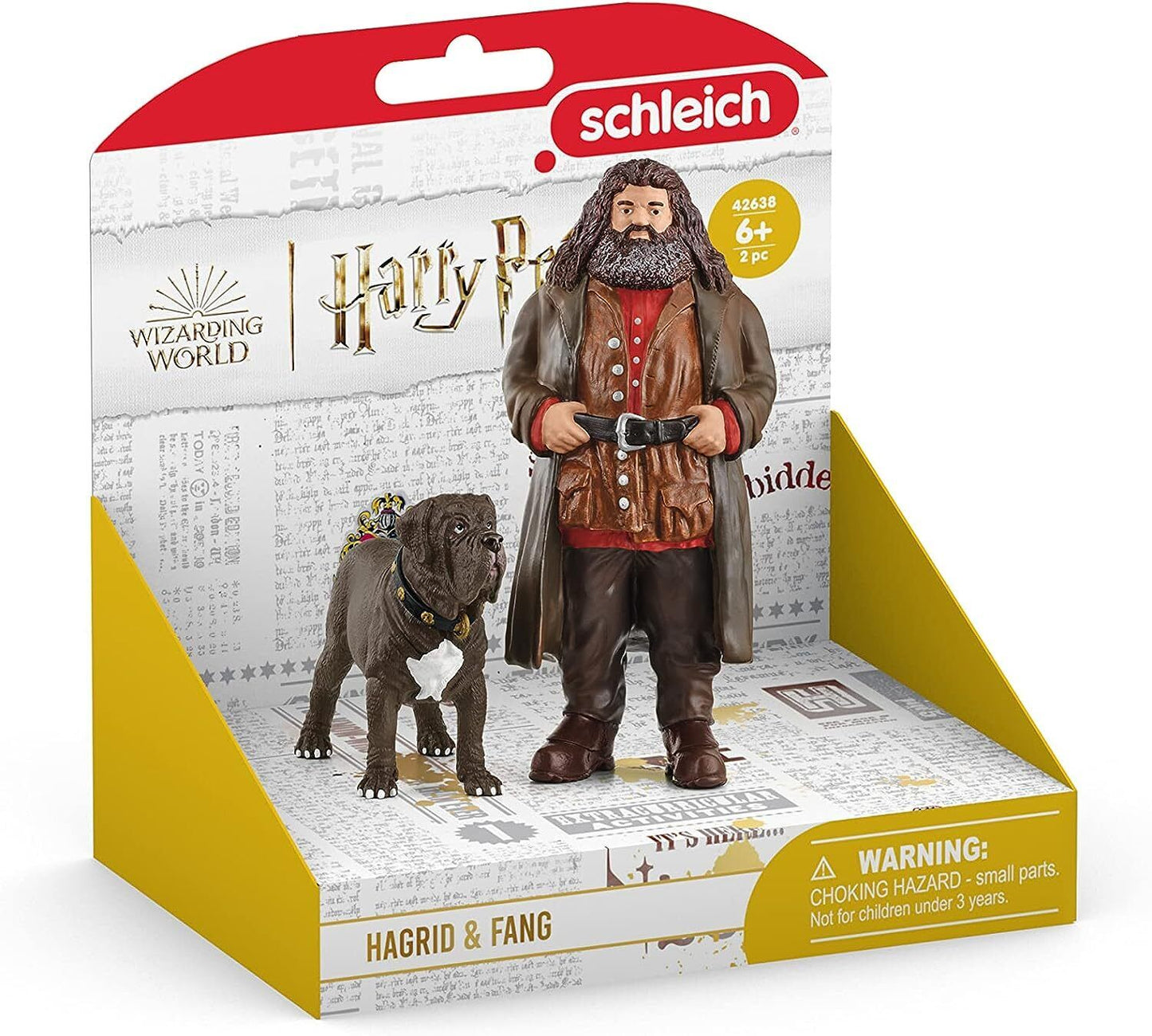 Schleich Wizarding World Harry Potter 42638 Hagrid & Fang Figure