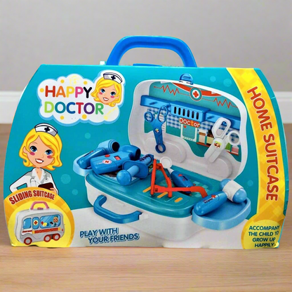 Happy Doctor Sliding Home Suitcase Playset