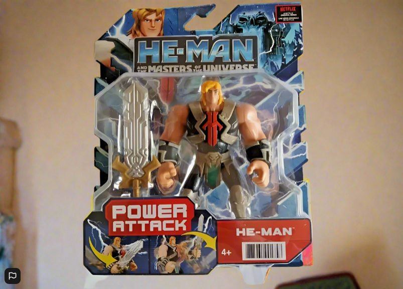 He Man Masters Of The Universe Power Attack - He-Man Action Figure