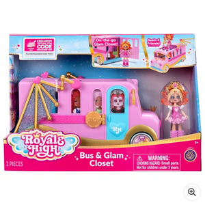 Royale High Bus and Glam Closet