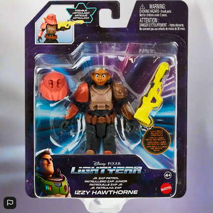 Disney Pixar Lightyear Jr. Zap Patrol Izzy Hawthorne 5" Action Figure