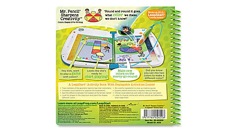 LeapFrog LeapStart Mr. Pencil Sharpens Creativity Activity Book