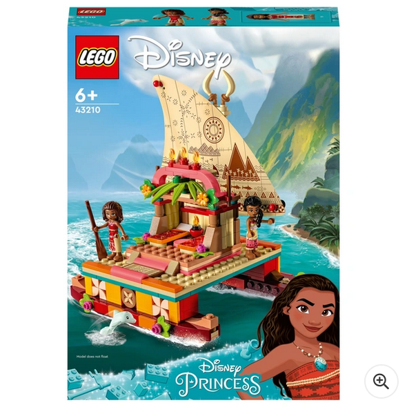 Playset LEGO Disney Princess 43210 Moana's Wayfinding Boat Toy