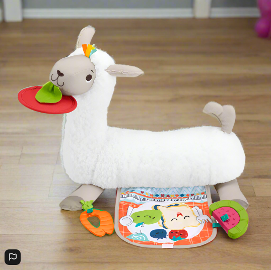 Fisher-Price Grow with Me Tummy Time Llama