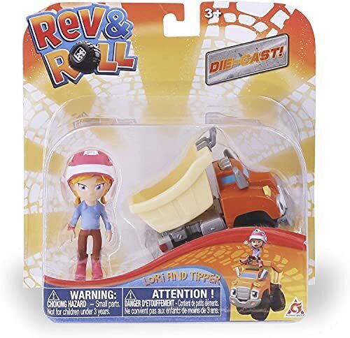 Rev & Roll - Diecast Vehicle & Figure Set - Lori And Tipper