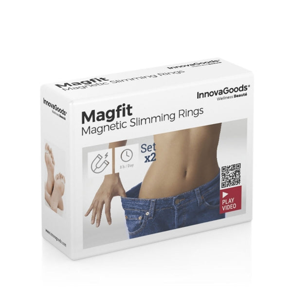 InnovaGoods Magnetic Slimming Rings Magfit  Pack of 2 units