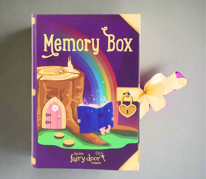 Irish Fairy Door Memory Box Magical Keepsake Gift Kids Treasure Box NEW